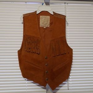 Vintage authentic Leather vest